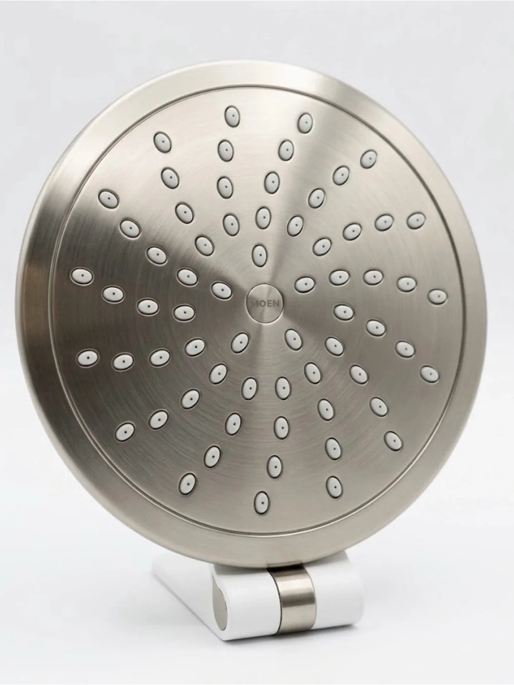 Like New Moen Brushed Nickel Rain Showerhead